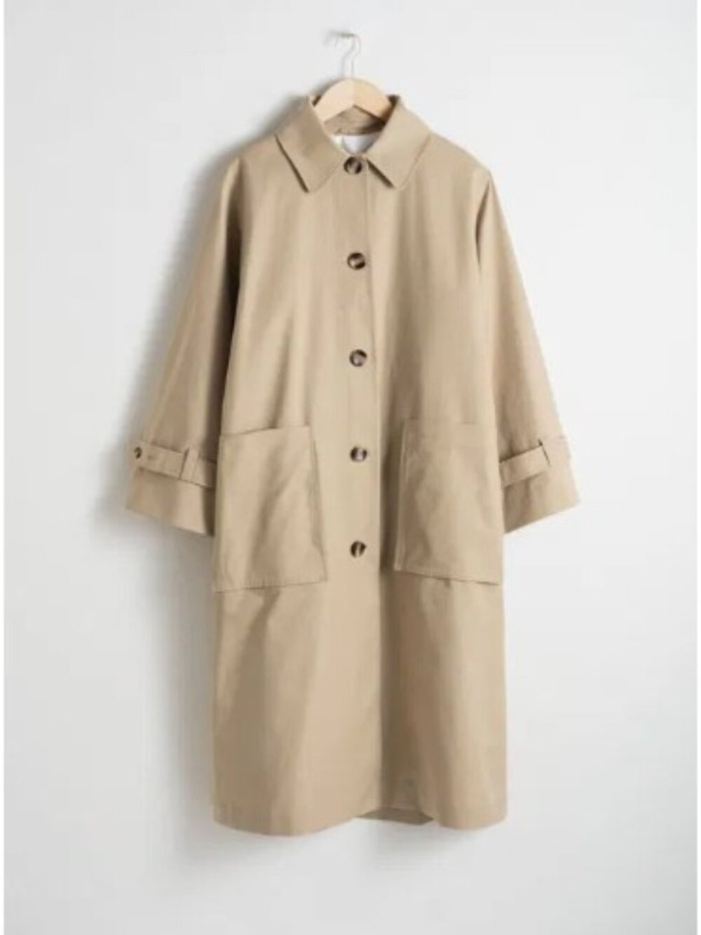 & Other Stories Oversized Utilitarian Trenchcoat